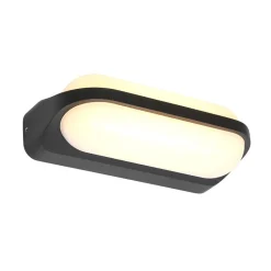 Straluma Aluminium buitenlamp zwart inclusief LED> Wandlampen|Buitenlampen
