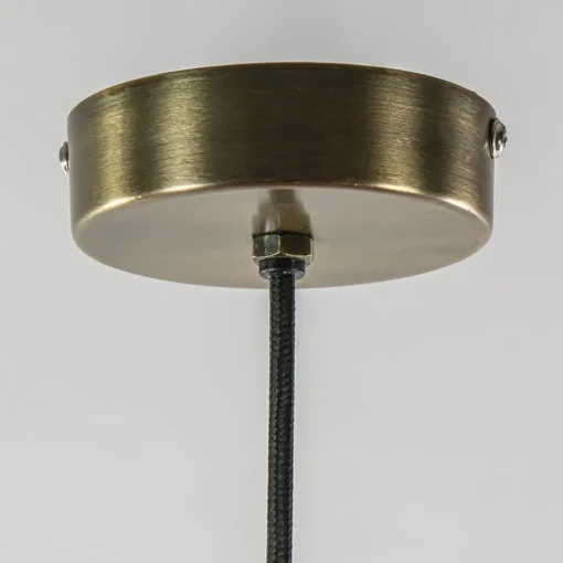 Straluma Antiek bronzen hanglamp Finou Light and Living> Eettafellampen|Light and Living