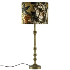 Straluma Antiek bronzen lampvoet Semut exclusief kap> Tafellampen|Lampenvoeten