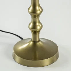 Straluma Antiek bronzen lampvoet Semut exclusief kap></noscript> Tafellampen|Lampenvoeten
