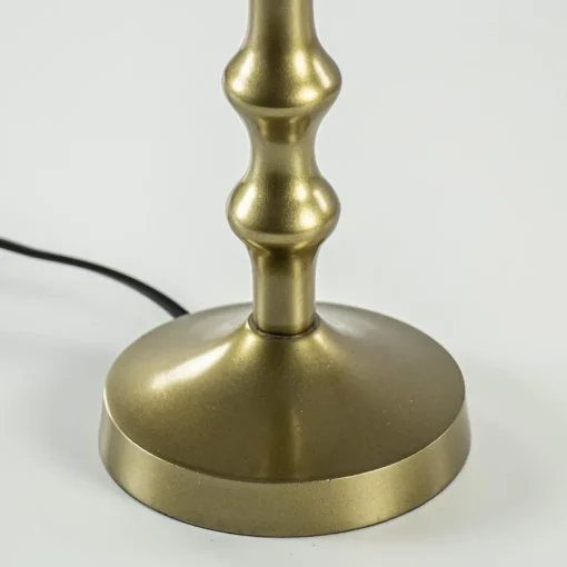 Straluma Antiek bronzen lampvoet Semut exclusief kap> Tafellampen|Lampenvoeten