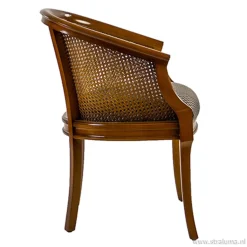 Straluma Armstoel met webbing en stoffen zitting></noscript> Eetkamerstoelen