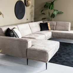Straluma Bank Sef U-opstelling taupe></noscript> Banken