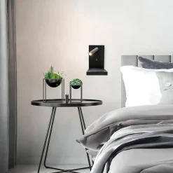 Straluma Bedlamp leesspot zwart incl. fast charger></noscript> Wandlampen|Bedlampjes