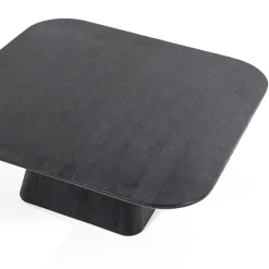 Straluma Bijzettafel Aron zwart 80x80 cm></noscript> Bijzettafels|Salontafels