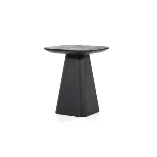 Straluma Bijzettafel Aron zwart 40x40 cm> Bijzettafels