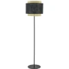 Straluma Boho vloerlamp mat zwart met webbing> Vloerlampen|Beach Verlichting