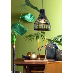 Straluma Botanische hanglamp Puerto rotan mat zwart></noscript> Light and Living|Keukenverlichting
