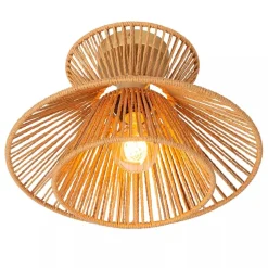 Straluma Botanische plafondlamp naturel / mat goud></noscript> Plafondlampen|Botanische Verlichting