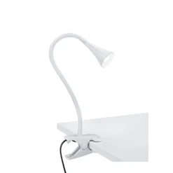 Straluma Buigbare klemlamp wit inclusief LED> Bureaulampen|Klemlampen