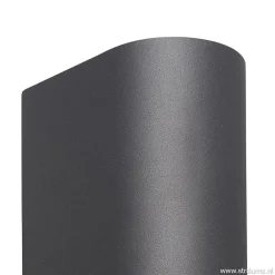 Straluma Buitenlamp afgerond up+down antra. IP54></noscript> Wandlampen|Buitenlampen