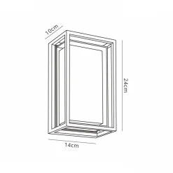 Straluma Buitenlamp antraciet IP65></noscript> Wandlampen|Buitenlampen