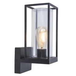 Straluma Buitenlamp Flair lantaarn op voet zwart IP44> Wandlampen|Buitenlampen