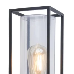 Straluma Buitenlamp Flair lantaarn op voet zwart IP44> Wandlampen|Buitenlampen
