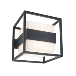 Straluma Buitenlamp kubus IP54 inclusief LED donker grijs> Buitenlampen|Wandlampen
