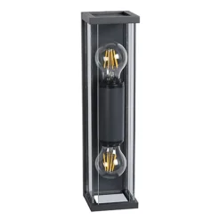Straluma Buitenlamp 2L lantaarn antraciet IP54> Buitenlampen|Halverlichting