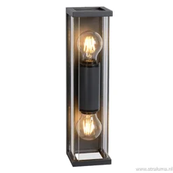 Straluma Buitenlamp 2L lantaarn antraciet IP54> Buitenlampen|Halverlichting