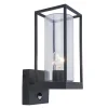 Straluma Buitenlamp lantaarn zwart met bewegingssensor> Wandlampen|Buitenlampen