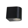 Straluma Buitenlamp Logan afgerond zwart IP44> Wandlampen|Buitenlampen