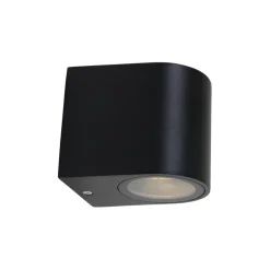 Straluma Buitenlamp Logan afgerond zwart IP44> Wandlampen|Buitenlampen
