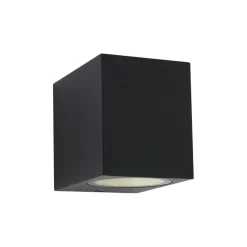 Straluma Buitenlamp Logan kubus zwart IP44> Wandlampen|Buitenlampen