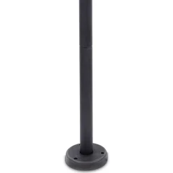 Straluma Buitenlamp op paal zwart/roest met helder glas></noscript> Buitenlampen