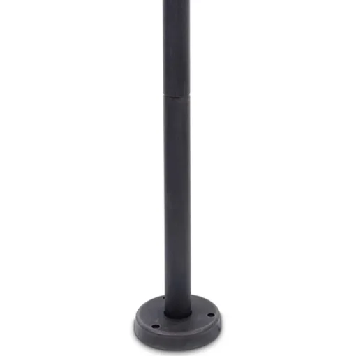 Straluma Buitenlamp op paal zwart/roest met helder glas> Buitenlampen