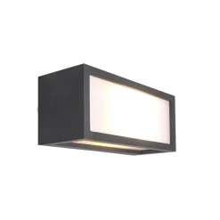 Straluma Buitenlamp Utah antraciet e27 IP65> Wandlampen|Buitenlampen