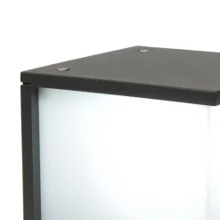 Straluma Buitenlamp wand kubus IP44 donker grijs></noscript> Wandlampen|Buitenlampen