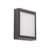 Straluma Buitenlamp wand rechthoek antraciet IP54> Wandlampen|Buitenlampen