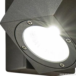 Straluma Buitenlamp wand verstelb.antraciet IP54></noscript> Wandlampen|Buitenlampen
