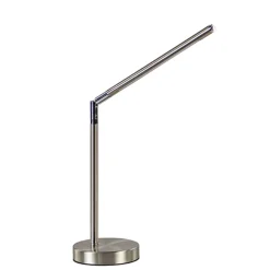 Straluma Burolamp Ugello nikkel met pushdimmer> Tafellampen|Bureaulampen