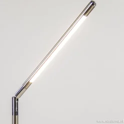 Straluma Burolamp Ugello nikkel met pushdimmer></noscript> Tafellampen|Bureaulampen