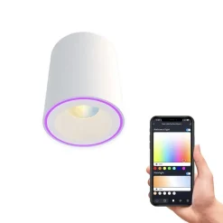 Straluma Calex Smart Halo plafondspot wit></noscript> Plafondlampen|Smart lampen