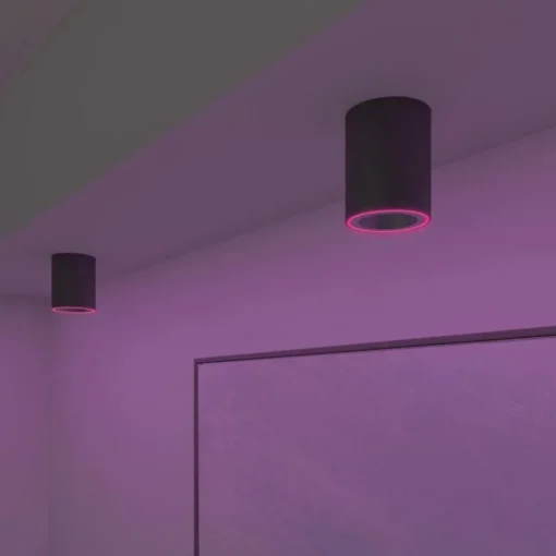 Straluma Calex Smart Halo plafondspot zwart> Plafondlampen|Smart lampen