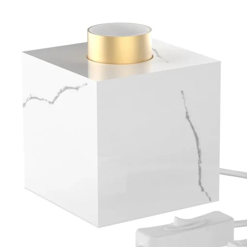Straluma Calex tafelarmatuur wit/marmer> Tafellampen|Calex