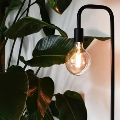 Straluma Calex vloerlamp U-Line mat zwart excl lichtbron></noscript> Calex|Woonkamerlampen