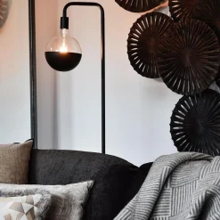Straluma Calex vloerlamp U-Line mat zwart excl lichtbron></noscript> Calex|Woonkamerlampen