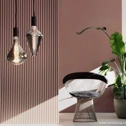 Straluma Calex XXL Vienna LED lamp Titanium E27 6W></noscript> Slaapkamerlampen|Keukenverlichting
