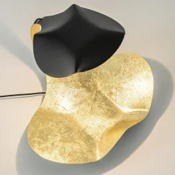 Straluma Chique design tafellamp LED zwart met goldleaf></noscript> Tafellampen|LED Tafellampen