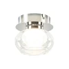 Straluma Chromen plafondlamp met helder glas incl. LED> Plafondlampen|Halverlichting