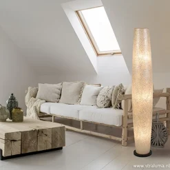 Straluma Decoratieve schelpen vloerlamp zuil></noscript> Schelpenlampen|Decoratieve Verlichting