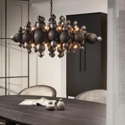Straluma Design hanglamp Blow ovaal industrial dark></noscript> Eettafellampen|Videverlichting