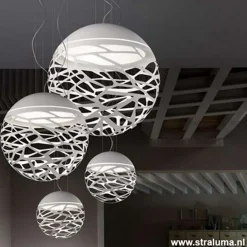 Straluma Design hanglamp Kelly bol wit></noscript> Eettafellampen|Videverlichting