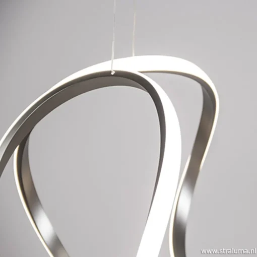 Straluma Design hanglamp LED staal> Hanglampen|Eettafellampen