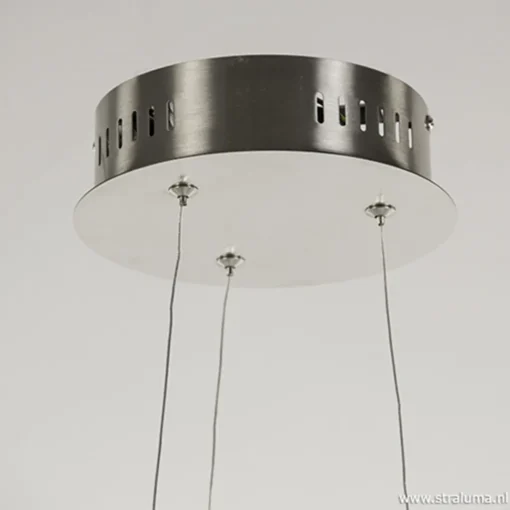 Straluma Design hanglamp LED staal> Hanglampen|Eettafellampen