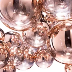 Straluma Design hanglamp Random rose goud glas inclusief LED></noscript> Hanglampen|Videverlichting