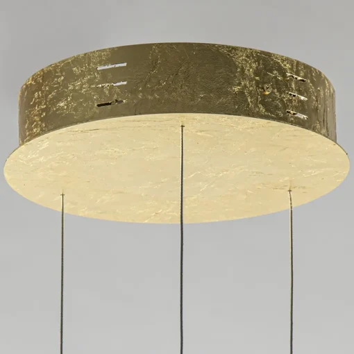 Straluma Design LED hanglamp 3-lichts rond goldleaf> Hanglampen|LED Hanglampen