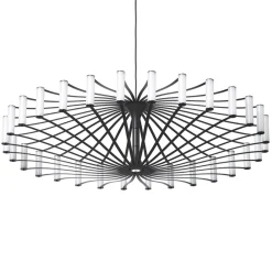 Straluma Design LED hanglamp Wheel zwart 75 cm> Hanglampen|Eettafellampen