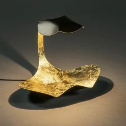 Straluma Design LED Tafellamp brons met goldleaf></noscript> Tafellampen|LED Tafellampen